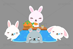 こたつむり,こたつ,コタツ,寝る,うさぎキャラクター,干支,卯年,お正月,正月,年賀状,うさぎ,ウサギ,卯,兎,兔,ラビット,イベント,冬,行事,イラスト,キャラクター,動物,小動物,ポップ,可愛い,かわいい,カワイイ,ねる,うたた寝,転寝,居眠り,おうち,お家,温か,暖か,かごいっぱいのニンジン,にんじん,ニンジン,キャロット,人参,野菜,大好物,挿絵,挿し絵,newyear,illustration,POP,winter,rabbit,character,japan,carrot,卯年年賀状