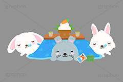 寝正月,こたつむり,こたつ,コタツ,カルタ,かるた,お正月遊び,初夢,寝る,うさぎキャラクター,干支,卯年,お正月,正月,年賀状,うさぎ,ウサギ,卯,兎,兔,ラビット,イベント,冬,行事,イラスト,キャラクター,動物,小動物,ポップ,可愛い,かわいい,カワイイ,ねる,うたた寝,転寝,居眠り,おうち,お家,温か,暖か,鏡餅,鏡もち,にんじん,ニンジン,キャロット,人参,大好物,挿絵,挿し絵,newyear,illustration,POP,winter,rabbit,character,japan,carrot,卯年年賀状