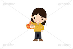 合格祈願,合格,受験,試験,絵馬,祈願,参拝,奉納,願掛け,願い,叶う,桜咲く,桜の花,神社,寺院,冬,行事,イラスト,キャラクター,人物,ポップ,可愛い,かわいい,カワイイ,挿絵,挿し絵,illustration,POP,winter,message,japan