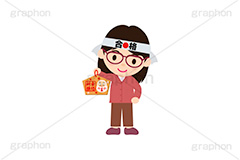 合格祈願,合格,受験,試験,絵馬,祈願,参拝,奉納,願掛け,願い,叶う,桜咲く,桜の花,神社,寺院,冬,行事,イラスト,キャラクター,人物,ポップ,可愛い,かわいい,カワイイ,挿絵,挿し絵,illustration,POP,winter,message,japan