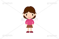 人物キャラクター,女子,女性,イラスト,キャラクター,人物,ポップ,可愛い,かわいい,カワイイ,挿絵,挿し絵,illustration,POP