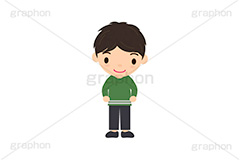 人物キャラクター,男子,男性,イラスト,キャラクター,人物,ポップ,可愛い,かわいい,カワイイ,挿絵,挿し絵,illustration,POP