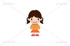 人物キャラクター,女の子,こども,子供,キッズ,イラスト,キャラクター,人物,ポップ,可愛い,かわいい,カワイイ,挿絵,挿し絵,illustration,POP