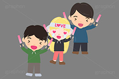 推し活,推し,活動,ペンライト,ブレード,ファン,応援,歓喜,涙,ライブ,ライヴ,コンサート,ハート,オタ芸,推しメン,ファン,アイドル,イラスト,挿絵,挿し絵,illustration,live,heart