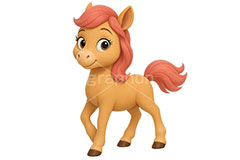 3D馬キャラクター,3D,馬キャラクター,馬イラスト,午,馬,うま,ウマ,かわいい,カワイイ,可愛い,キャラクター,午年,干支,正月,お正月,年賀状,2026午年,午年年賀状,新年,ニューイヤー,アニバーサリー,イラスト,illustration,japan,horse,cute,character,animation