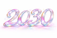 2030(ガラス),年号,西暦,ガラス,宝石,クリスタル,年賀状,お正月,正月,年明け,新年,ニューイヤー,アニバーサリー,イベント,行事,きれい,綺麗,かわいい,カワイイ,可愛い,メッセージ,テキスト,message,text,event,anniversary,jewel,glass,2030