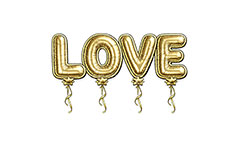 LOVE,love,ラブ,愛,恋,告白,バレンタイン,バレンタインデー,バルーン,風船,パーティー,パーティ,飾り,装飾,デコレーション,ポップ,メッセージ,テキスト,message,text,POP,balloon,AI生成素材