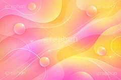 ポップ背景,ポップ柄,グラデーション,ポップ,曲線,ライン,柄,かわいい,可愛い,丸,ドット,背景,POP,dot,pattern,frame,AI生成素材