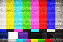 カラーバー,ノイズ,不具合,故障,エラー,バグ,荒れ,砂嵐,カラー,バー,液晶,画面,TV,テレビ,放送,メンテナンス,アナログ,デジタル,信号,記録,放送事故,夜中,テスト,送信,映像,動画,実況,配信,編集,色,television,test,color,analog,digital,AI生成素材