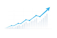 グラフ上昇,チャート,株,株価,株価指数,上昇,急騰,下落,暴落,家計,積立,積み立て,投資,企業,決算,円安,仮想通貨,不動産,金利,グラフ,トレード,ローソク足,資産,金,お金,マネー,損失,NISA,経済,GDP,chart,graph,money,trade,AI生成素材