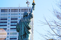 お台場,台場,DAIBA,東京都港区台場,東京臨海副都心,御台場,東京湾,自由の女神,女神,自由の女神像,女神像,リベルタス,立像,銅像,レプリカ,モニュメント,monument,港区