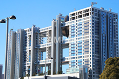 お台場,台場,DAIBA,東京都港区台場,東京臨海副都心,御台場,東京湾,フジテレビ本社ビル,フジテレビ,本社ビル,FCGビル,エフシージービル,ビル,ビルディング,テレビ局,TV局,港区