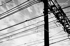 夜明け,モノクロ,白黒,しろくろ,モノクローム,単色画,単彩画,単色