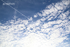巻積雲,さば雲,サバ雲,巻積雲,空,青空,くも,そら,秋の空,いわし雲,とうろこ雲,波状雲,空/天気,空/雲