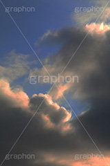 青空,空,晴,雲,お天気,空/天気,空/雲,夕日,夕焼け,電線