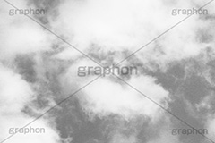 空と雲,モノクロ,白黒,しろくろ,モノクローム,単色画,単彩画,単色