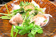 鶏とパクチーのサラダ,鶏,鶏肉,チキン,パクチー,香草,サラダ菜,菜,サラダ,さらだ,salad,ethnic,前菜,つまみ,おつまみ,パクチニスト,chicken,エスニック