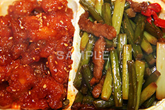 中華総菜,中華,カシューナッツ,炒め,チリ,にんにくの芽,牛肉,油,こってり,コッテリ