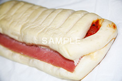 パン,ぱん,ハムパン,ハム,トマトソース,洋食,朝食,もちもち,モチモチ,ベーカリー,焼
