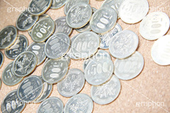 500円貯金,小銭,お金,かね,円,日本円,マネー,金銭,日本のお金,お金がない,財産,返済,貯金,借金,両替,キャッシュ,現金,銭,500円,500円玉,五百円,money,yen,coin,コイン,経理,事務,経済