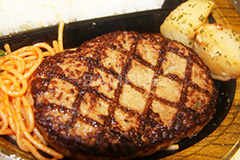 ハンバーグ弁当,ハンバーグ,バーグ,肉,スパゲッティ,ポテト,付け合わせ,弁当,べんとう,コンビニ,焼き,デミグラス,ソース,洋食,こってり,コッテリ,hamburg